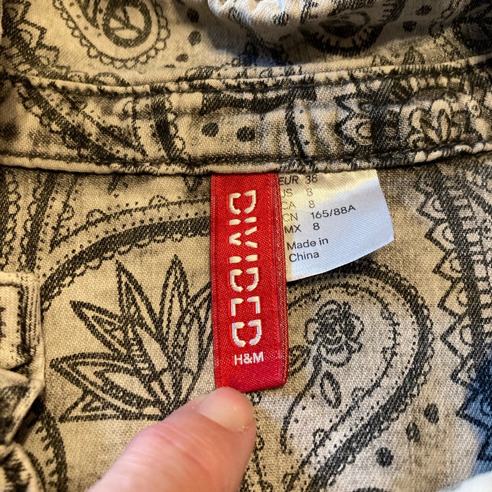 Paisley Shirt/Jacket - Picture 5 of 5